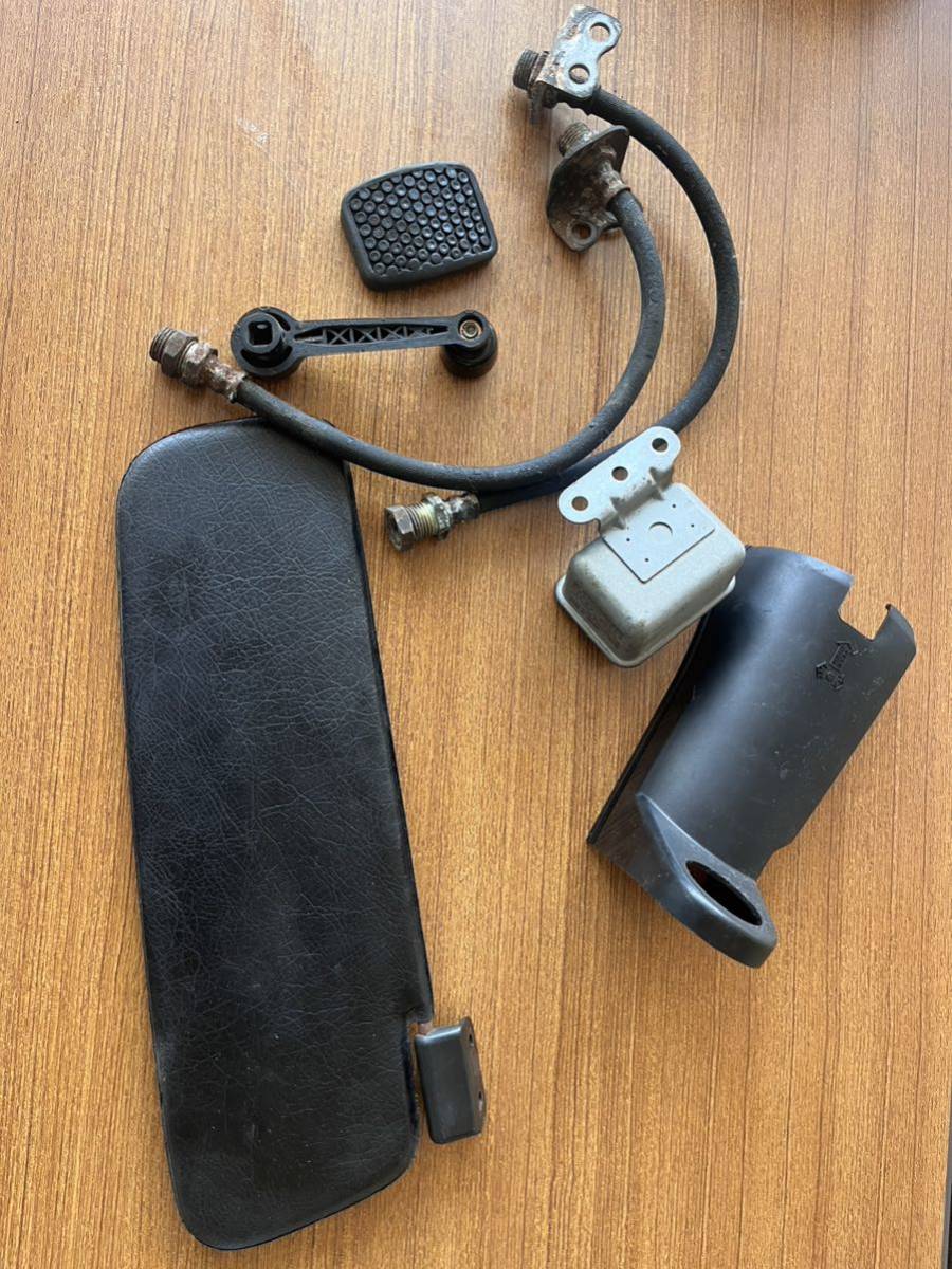 貴重　スズキ ジムニー純正SJ10 バイザー、コラム、リレー、ブレーキ、ハンドル色々まとめ売り