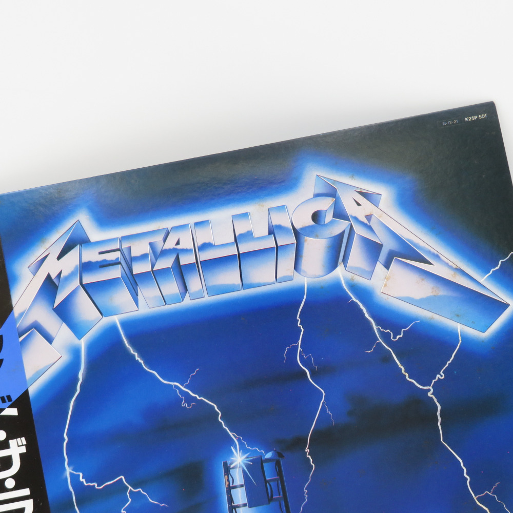 レコード LP盤 METALLICA メタリカ RIDE THE LIGHTNING ライド・ザ