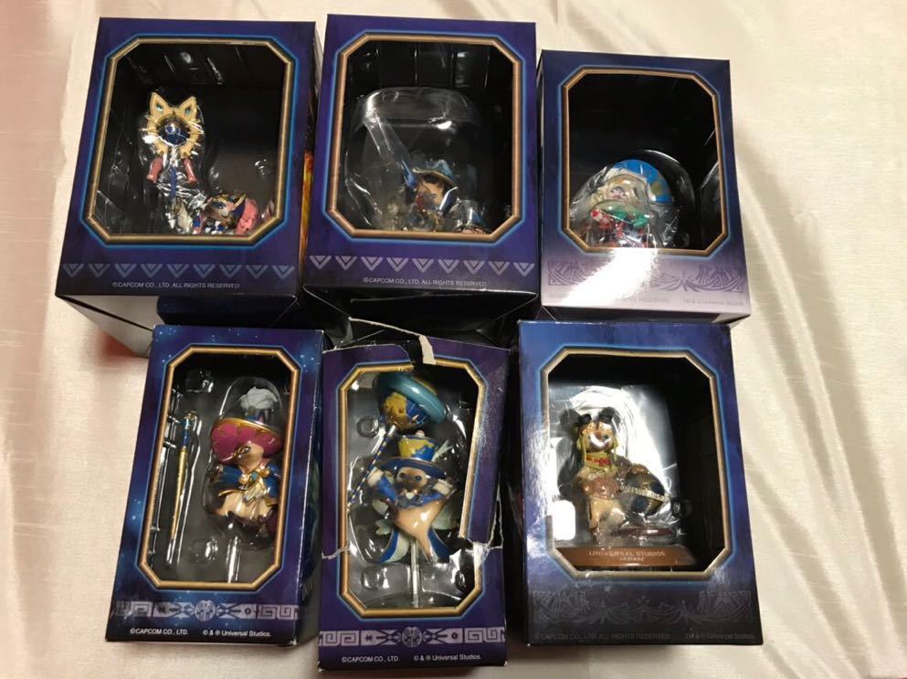 カプコンフィギュアビルダー(CFB) ユニバーサルスタジオジャパン モンスターハンター ザ リアル * USJ アイルー フィギュア