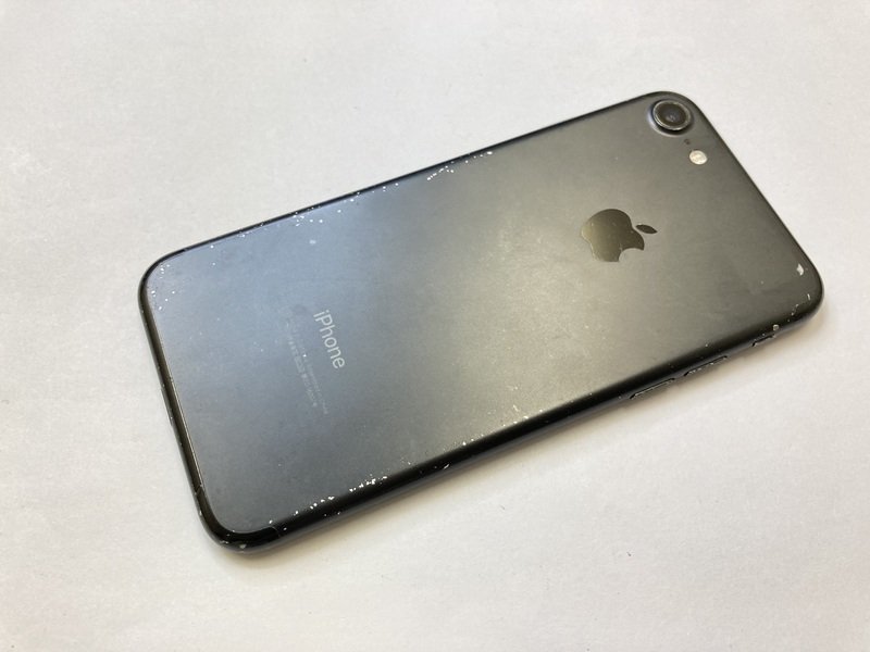 256GB SIMフリー iPhone7 (MNCV2J NNCV2J⁄A ジェットブラック Cランク
