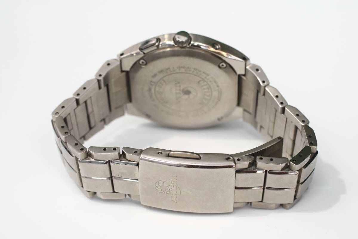 あ//A5939 CITIZEN シチズン エコドライブ ATTESA GN-4W-S メンズ 
