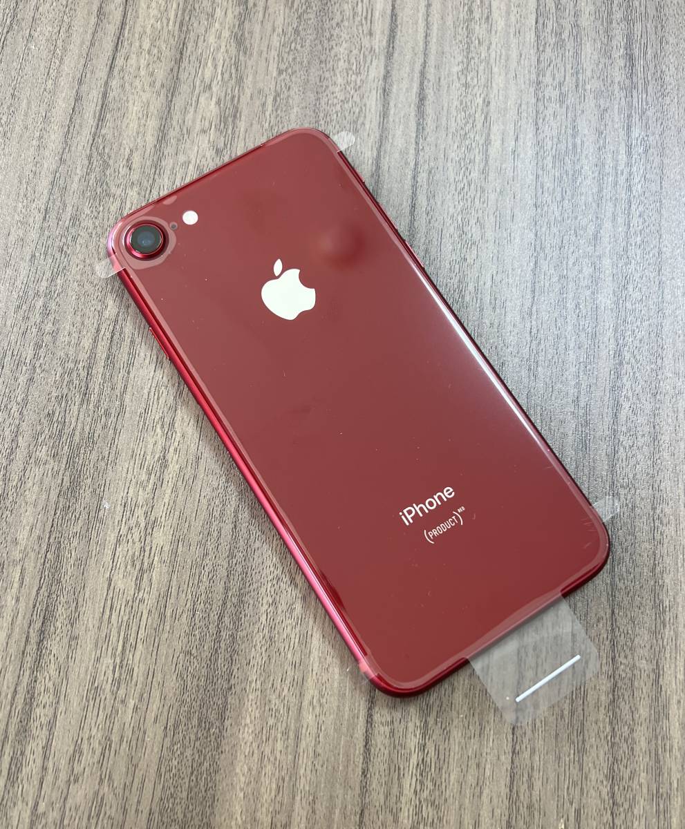 iPhone 8 64GB レッド バッテリー交換済み 新品交換品 iPhone8 64GB