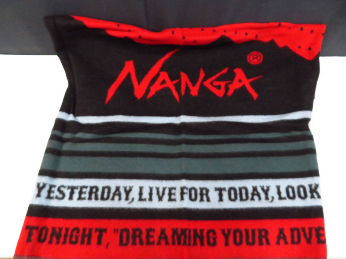 10J348◎NANGA ナンガ　STARRY　SKY　BLANKET　ブランケット　140ｘ100ｃｍ　RED　SKY◎未使用品