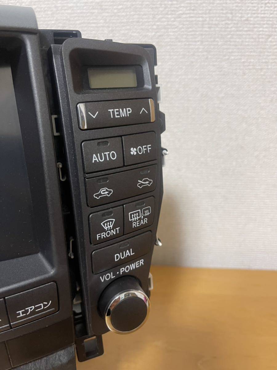 美品 トヨタ クラウン アスリート ロイヤル 後期 純正 HDD ナビ マルチ