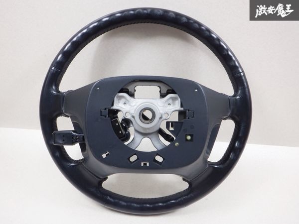 クラウン ステアリング ハンドル JZS171 純正 JZS175 17系 革 後期