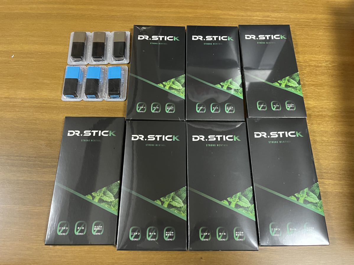 DR.Stick ドクタースティック ストロングメンソール 未開封7箱 バラ6個 専用リキッド_1