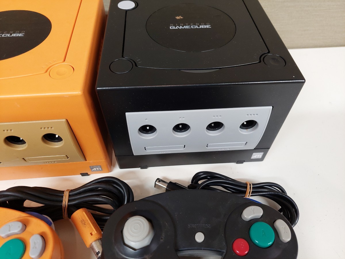 大量】ジャンク ゲームキューブ本体5台+コントローラまとめてセット