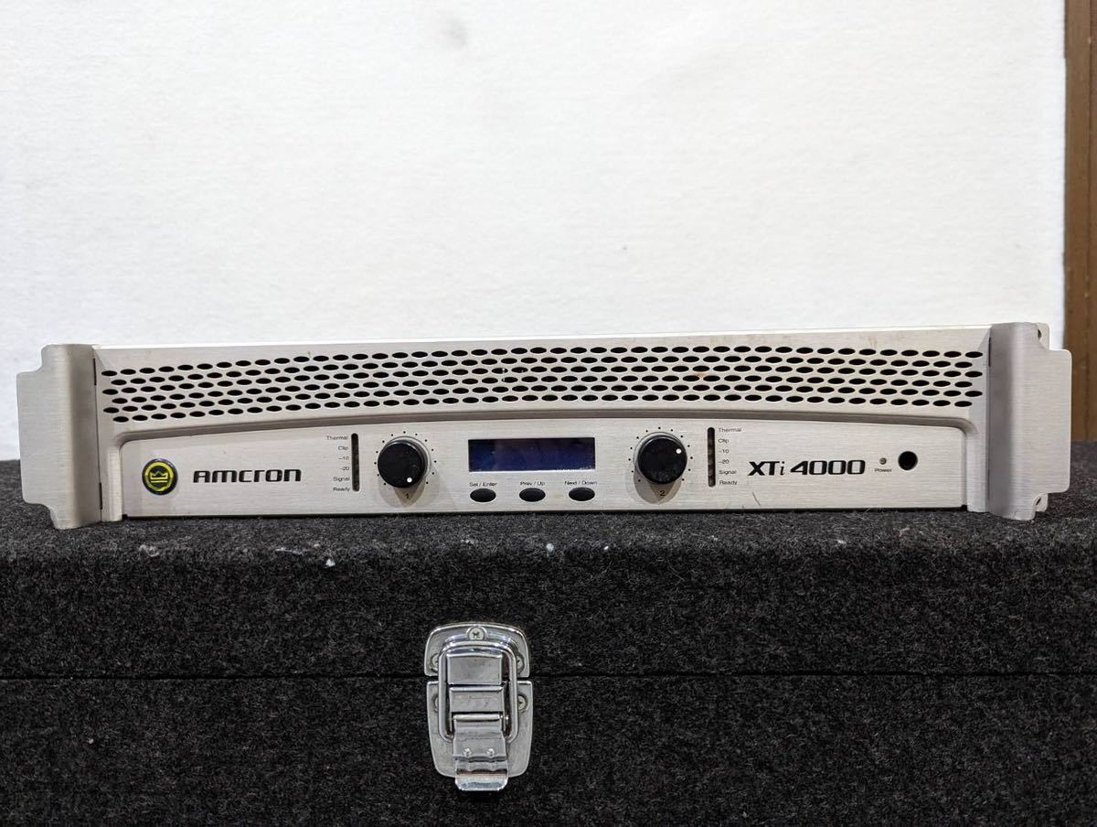 JUNKAMCRON AMCRON パワーアンプ アムクロン XTi 4000 ジャンク