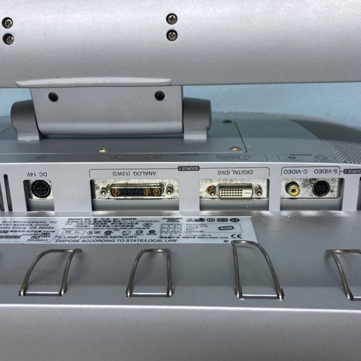 Sun Microsystems AI24PO 24 Inch Widescreen Lcd Monitor 動作未確認_7