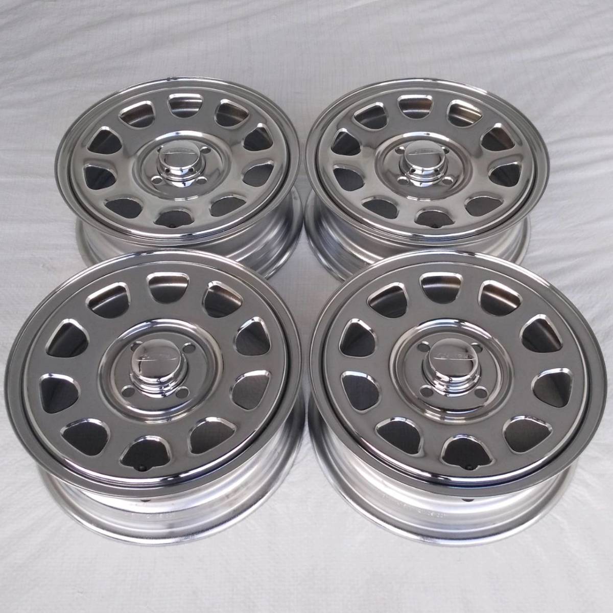 正規品，品質保証 デイトナ 14-5.0J＋42 4-100 クローム ホイール4本SET 軽自動車用 ムーヴ タント NBOX ミラ アウトレット特価 W2121-1(社外品)｜売買されたオークション情報、yahooの商品情報をアーカイブ公開 - オー 4穴