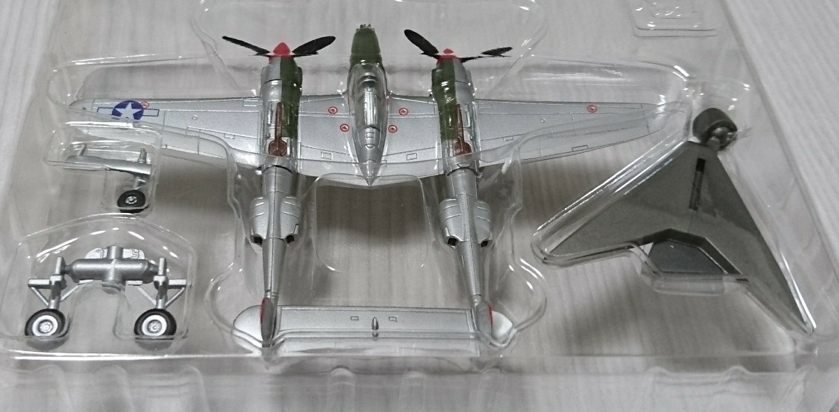 F-toys 1⁄144 双発機コレクション 未開封4個セット！P38J百式司偵