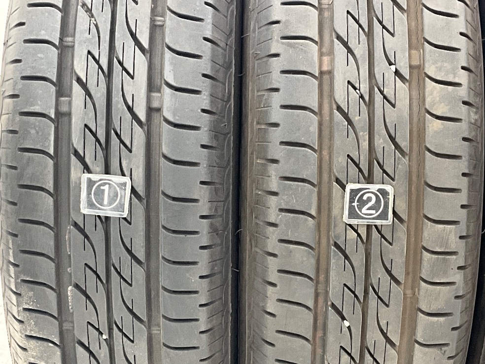 中古タイヤ 4本セット 155/65R13 73S ブリヂストン NEXTRY 夏 サマー