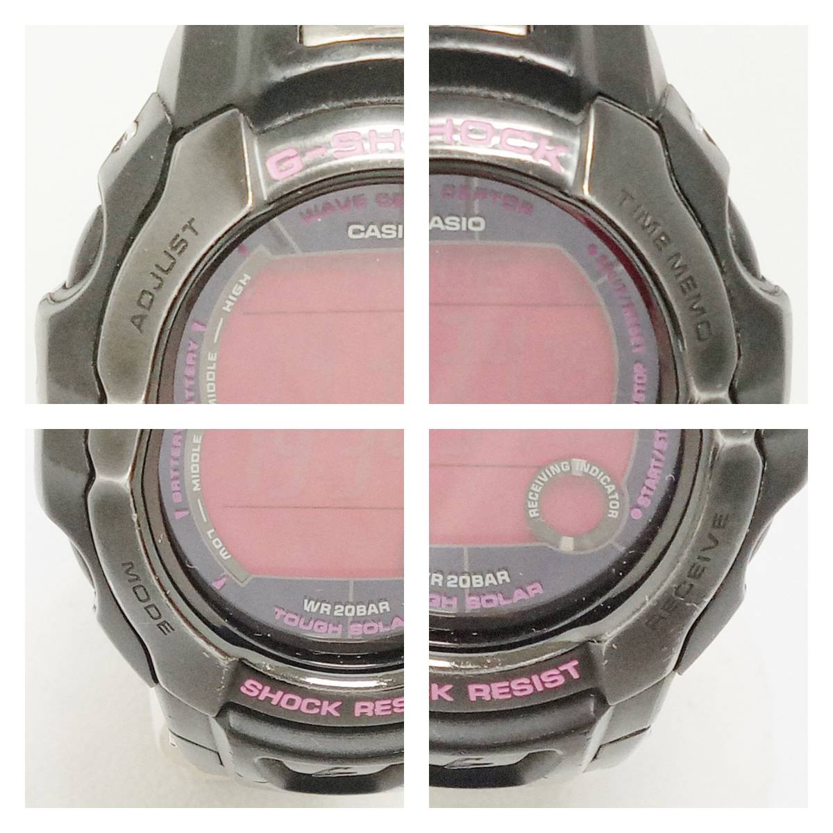 G-SHOCK gw700fdj タフソーラー 廃盤 ピンク液晶レアカラー