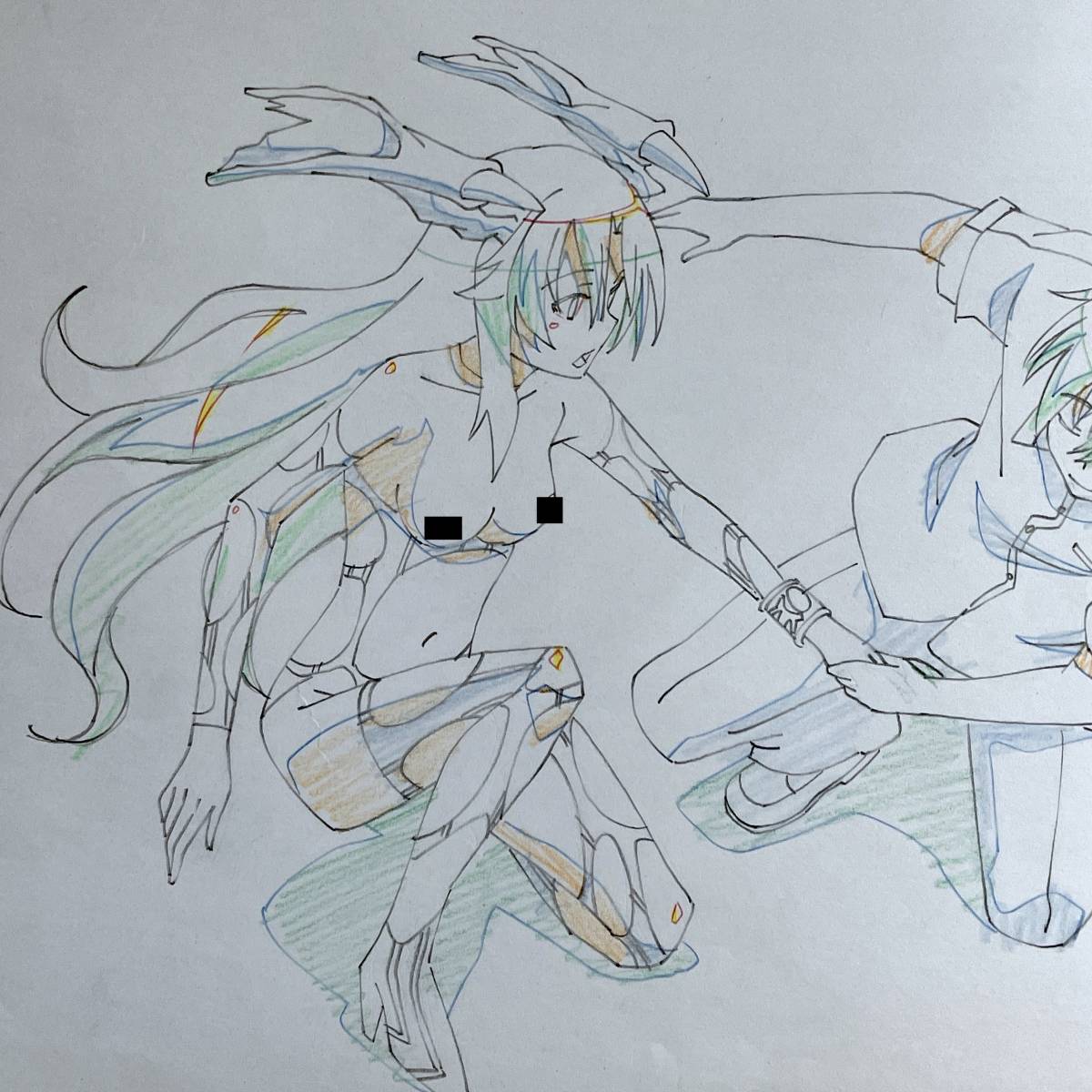 お買い得，豊富な だから僕はHができない。 原画 103枚 リサラ／genga 