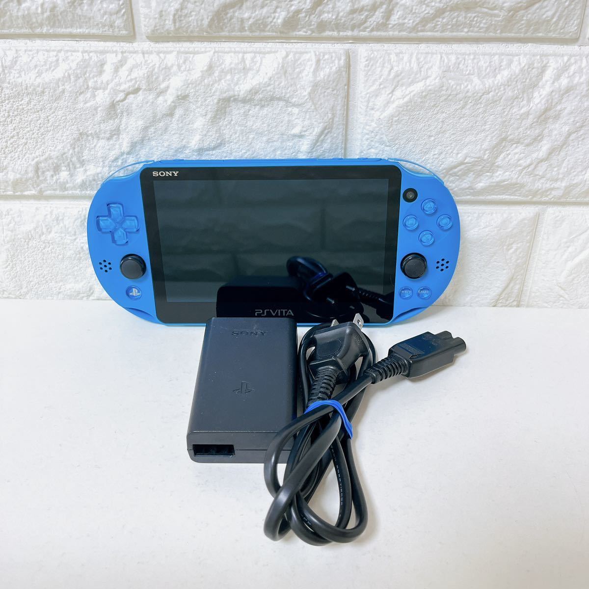 1円 SONY ソニー PS Vita PSVITA PCH-2000 ブルー ブラック 本体 ゲーム機 PlayStation 人気 レア 美品 ヴィータ ゲーム アクアブルー