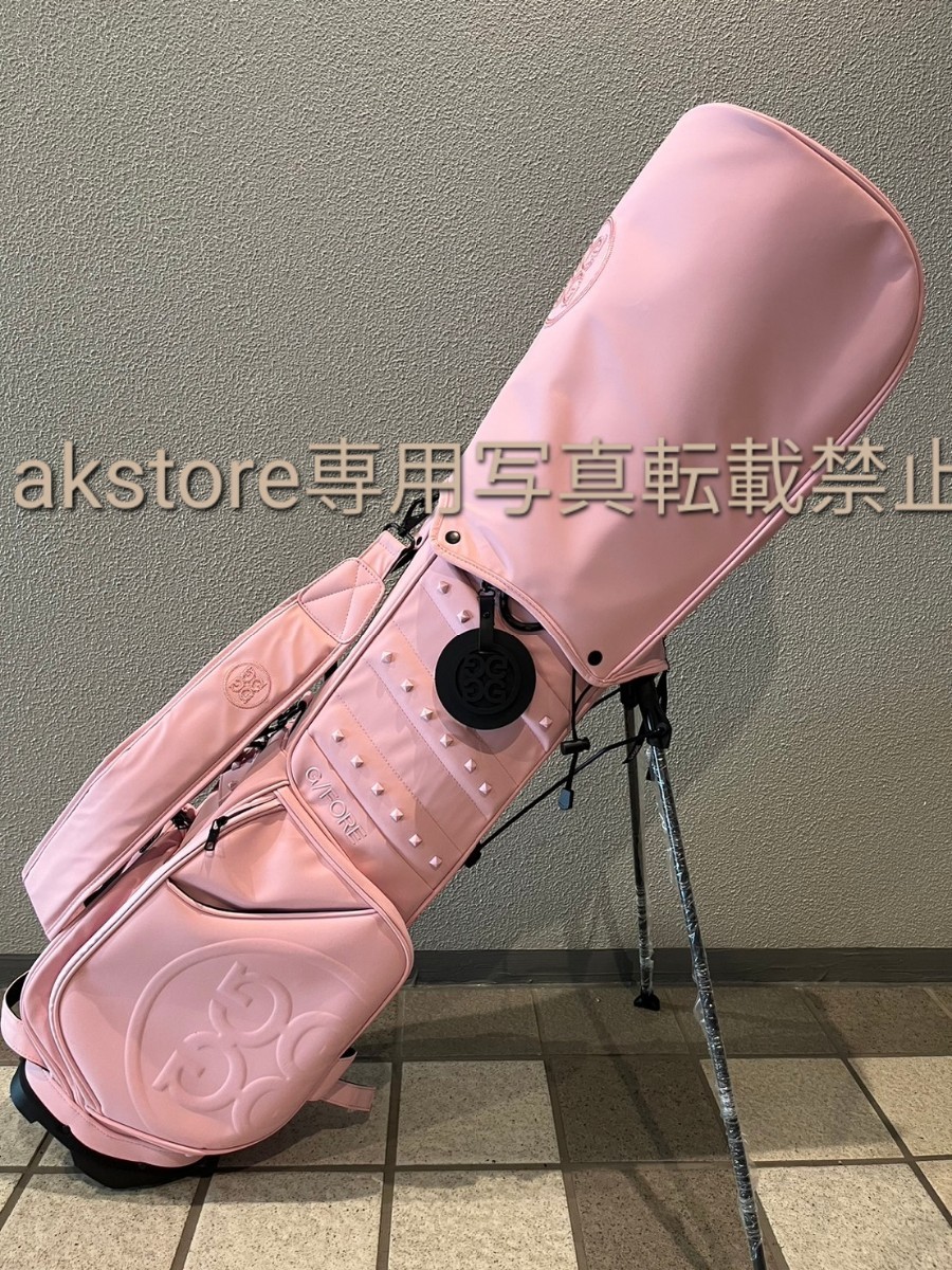 新カラー入荷☆G/Fore ジーフォア キャディバッグ スタンドバッグpink