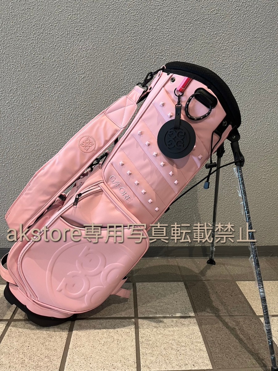 新カラー入荷☆G/Fore ジーフォア キャディバッグ スタンドバッグpink