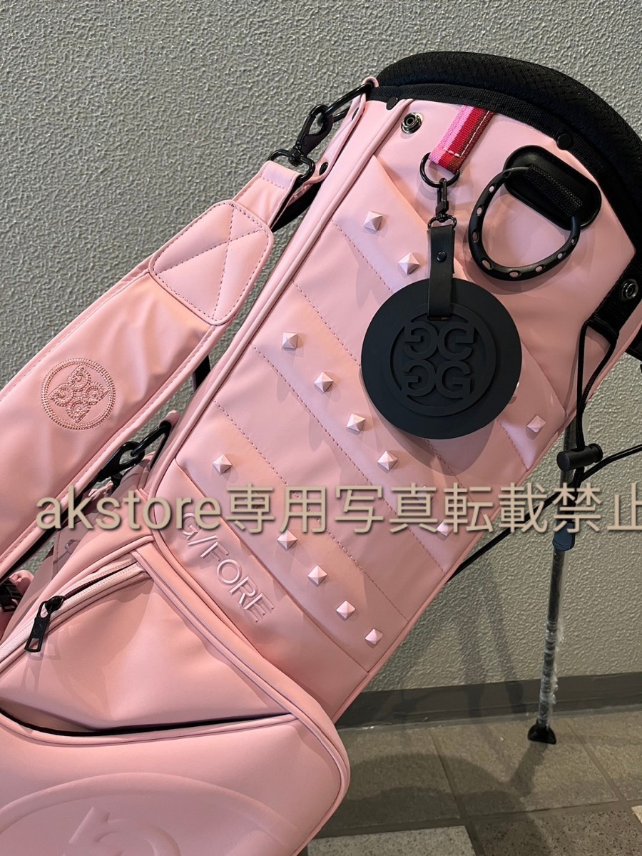 【♡】新品未使用 G/FOREスタンド式 キャディーバック ピンク Amazon | ジーフォア レディース キャディバッグ ピンク GFORE | ノー