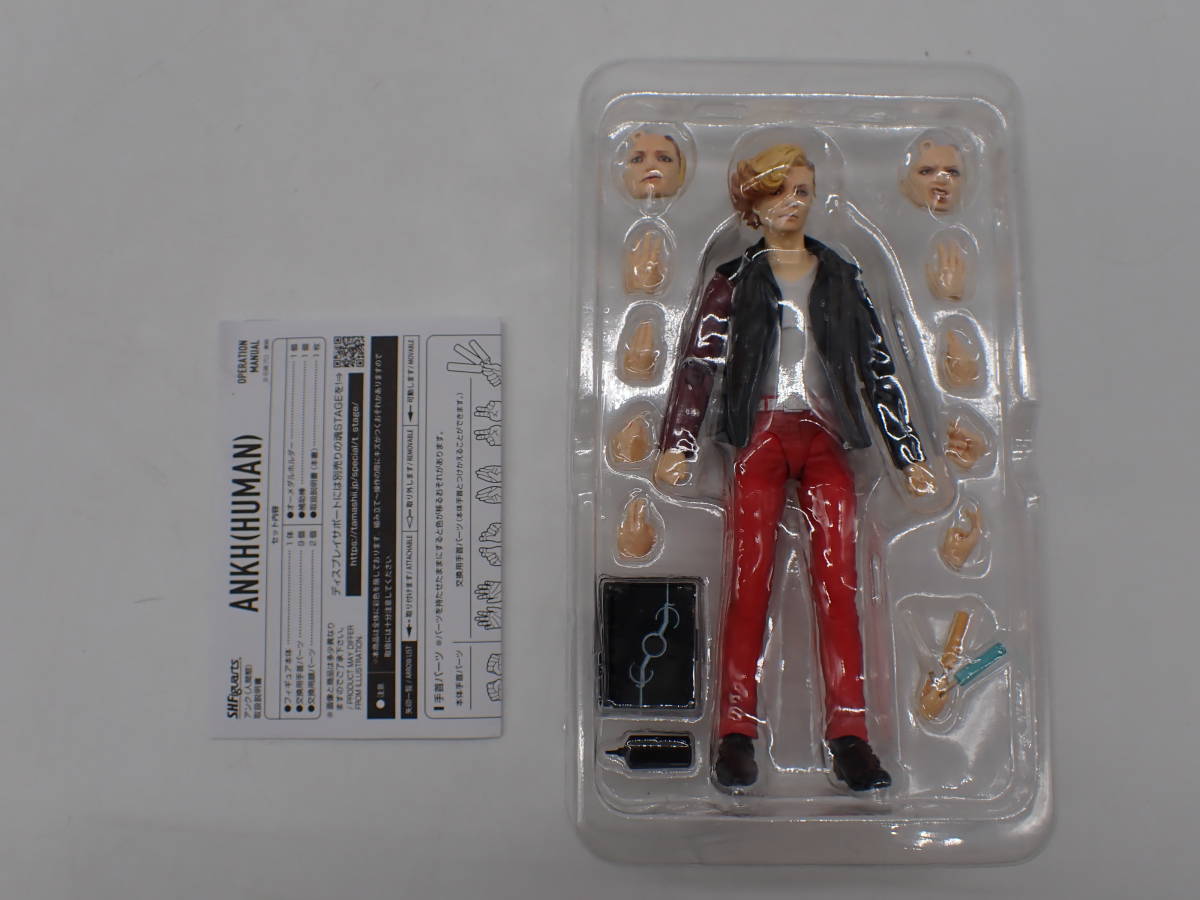 ha1018/15/30　バンダイ　S.H.Figuarts　仮面ライダーオーズ/OOO　アンク　人間態　 魂ウェブ商店