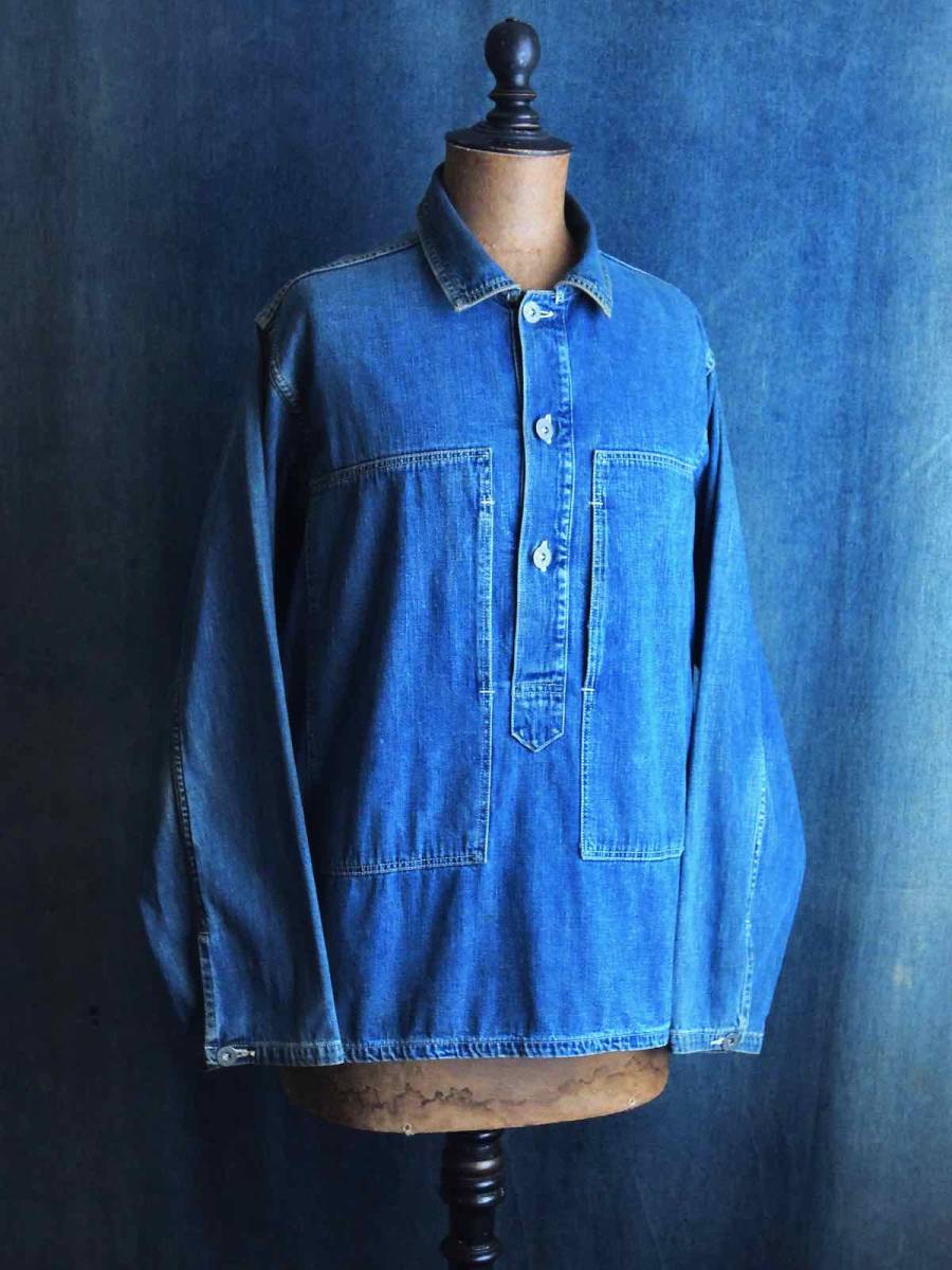 60s フランス軍　セントジェームス　カバーオール　ユーロヴィンテージ　フレンチ 60s セントジェームス製 フランス軍 ワークジャケット フレンチワーク