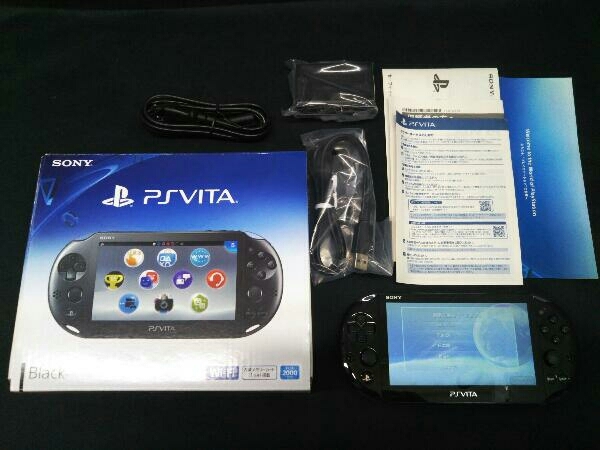 初期化済】PlayStationVita Wi-Fiモデル:ブラック(PCH2000ZA11