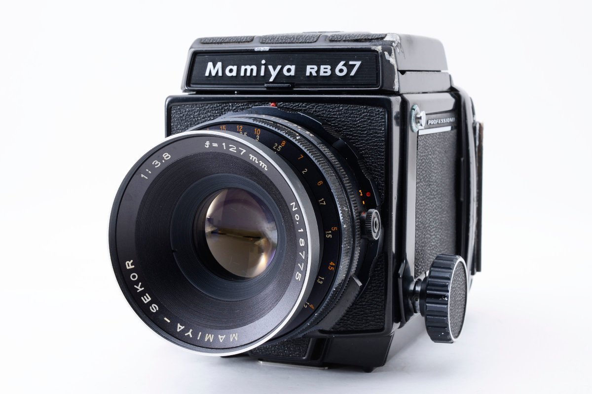 RB67 マミヤ Mamiya Pro S 中判カメラ + PRO MAMIYA-SEKOR C 127mm