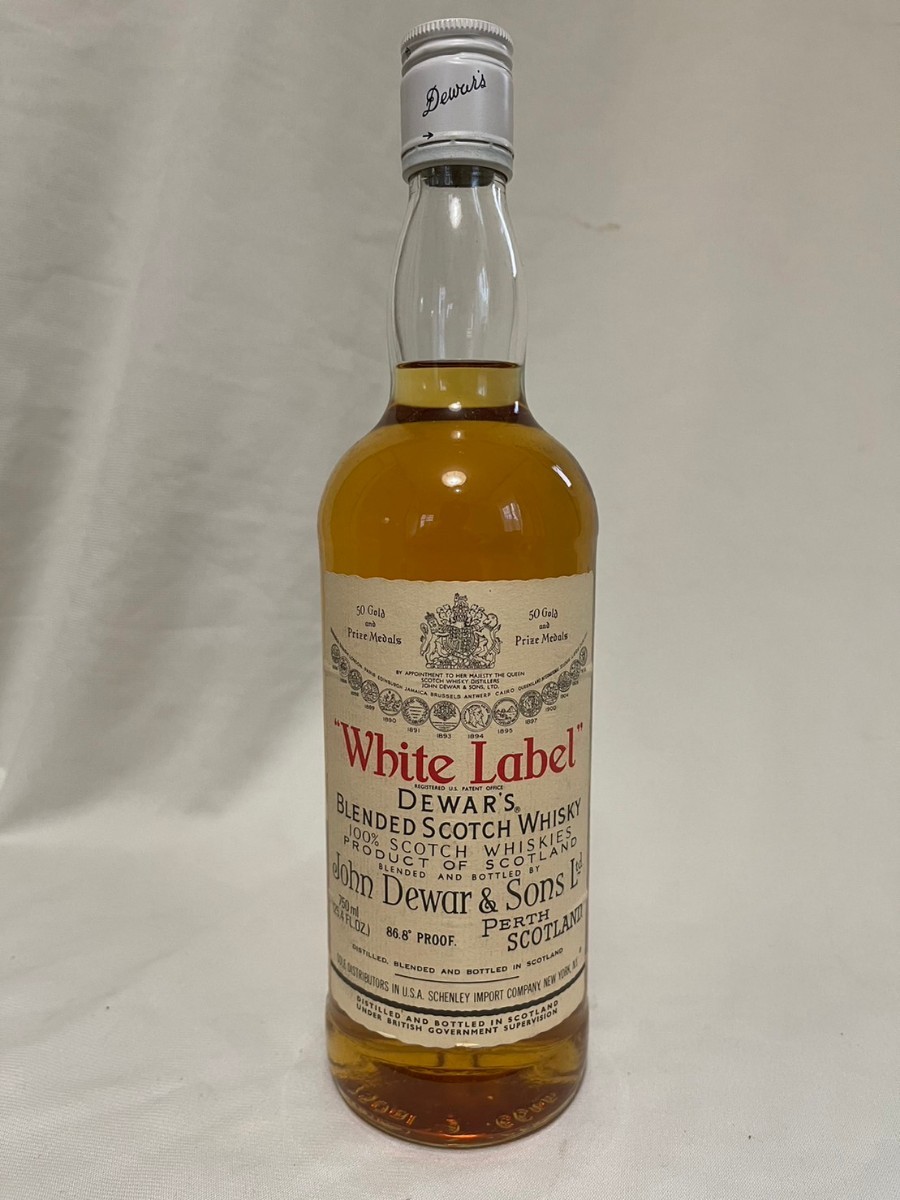 特級 未開栓 古酒 デュワーズ ホワイトラベル Dewar's White Label of