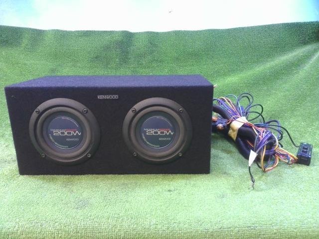 サブウーハー ウーファー KENWOOD ケンウッド KSC-600DW アンプ付