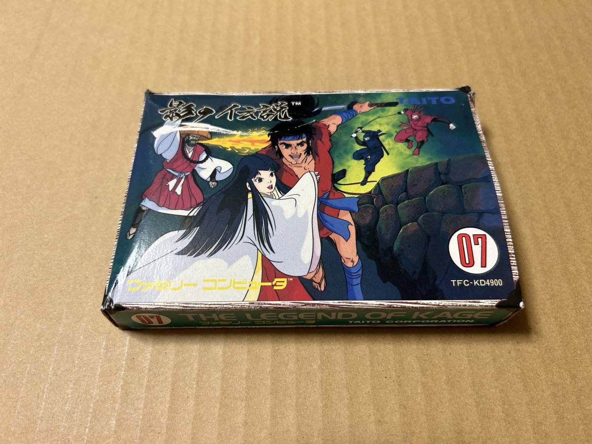 ファミコン 中古品 影の伝説 ソフト&説明書等美品 【公式通販】