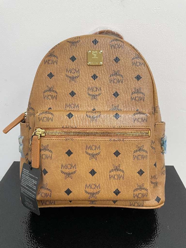 MCM エムシーエム スタッズリュック バックパック かばん バッグ 中古