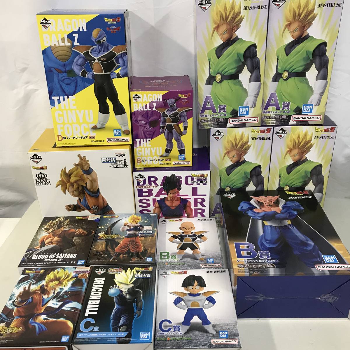 人気セール，定番 43 アニメ系 ドラゴンボールZ 一番くじ 他 孫悟飯 孫悟空 ギニュー 等 フィギュア まとめ 品 160(その他)｜売買されたオークション情報、yahooの商品情報をアーカイブ公開 - オークファン その他