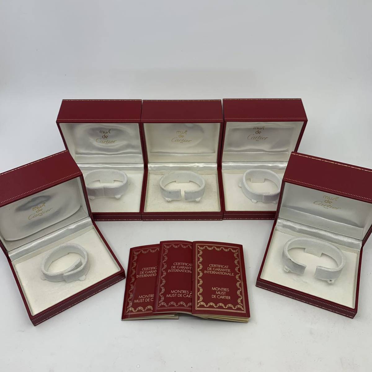 Must de Cartier 空箱 ケース カルティエ Cartier 空箱 ケース 時計ケース 時計用 マスト用 ボックス