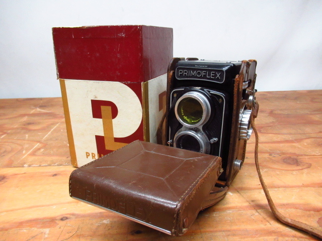 PRIMOFLEX プリモフレックス 二眼レフカメラ アンティーク レトロ 動作未確認 管理5J1019H-A8