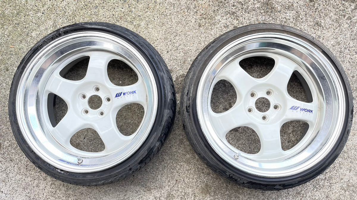 WORK MEISTER S1 ワーク マイスター 18インチ 9.0JJ PCD100 OFF26 中古  