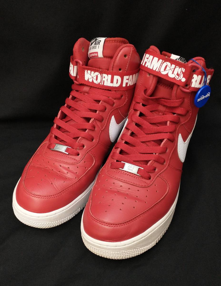NIKE Supreme AIR FORCE 1 HIGH WORLD FAMOUS シュプリーム コラボ 