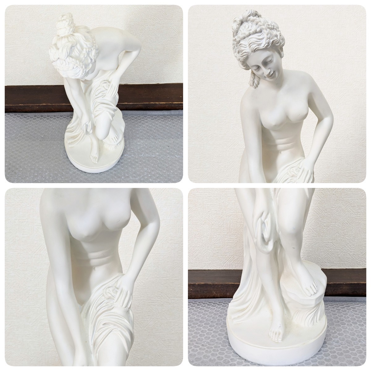 TOPART トップアート 湯浴みするヴィーナス像 ビーナス像 裸婦像 彫像