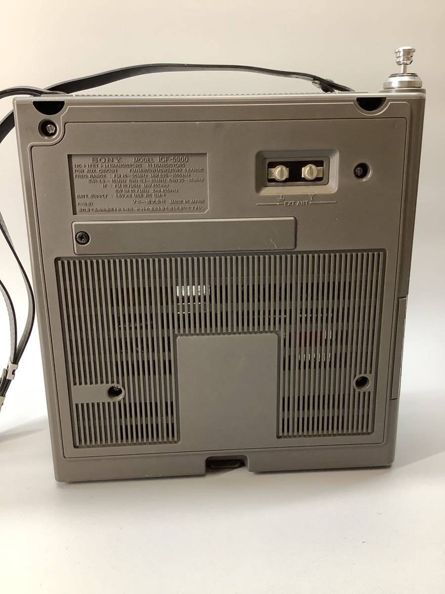 SONY ICF-5900 ソニー スカイセンサー ラジオ - メルカリ 5バンド