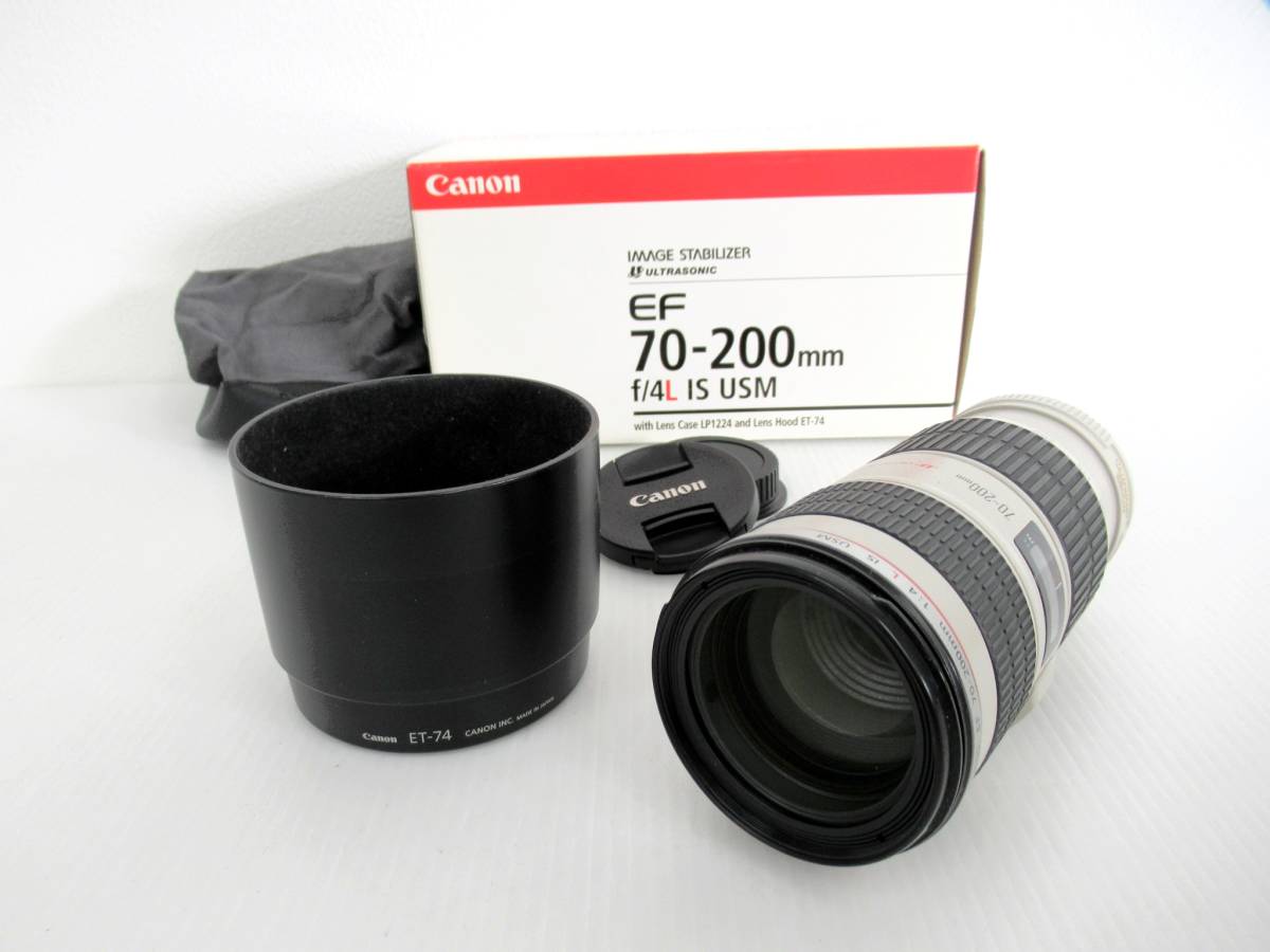 Canon/キヤノン】酉④134//EF 70-200mm 1:4 L IS USM/防湿庫保管