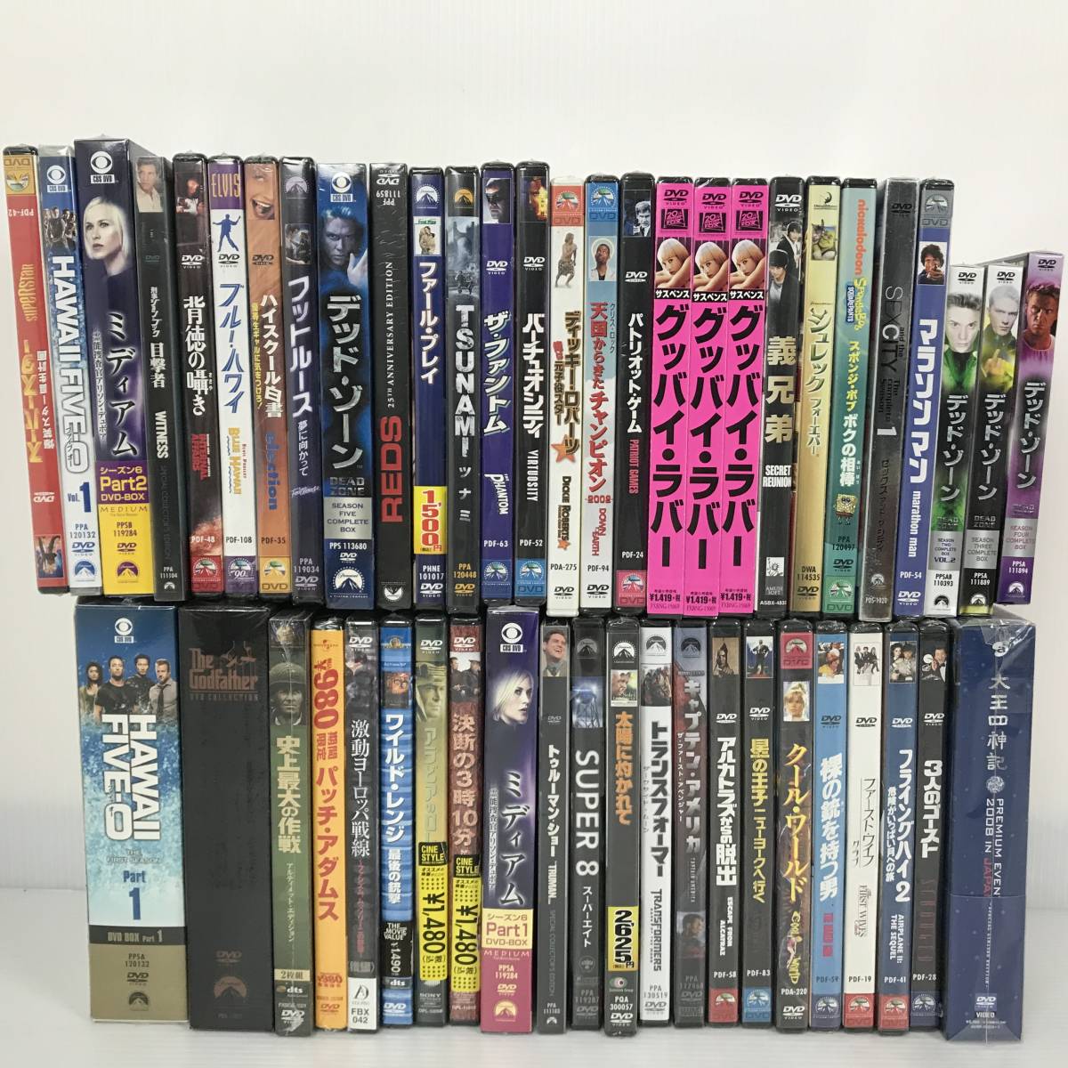 洋画 映画 DVD 50本 まとめて 大量 セット 新品 未開封 未使用 保管品