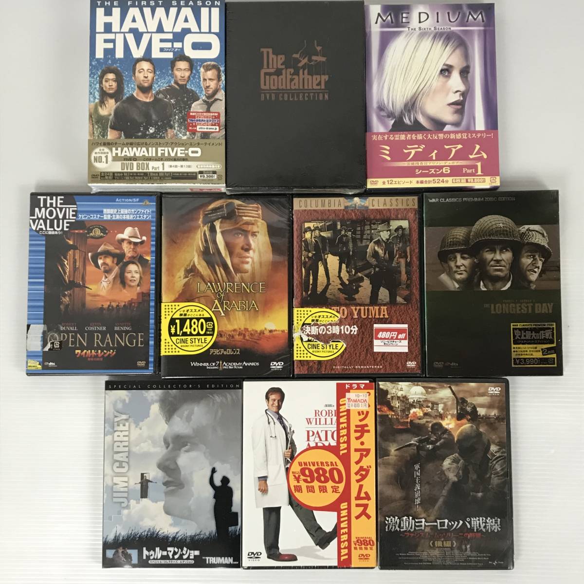 洋画 映画 DVD 50本 まとめて 大量 セット 新品 未開封 未使用 保管品