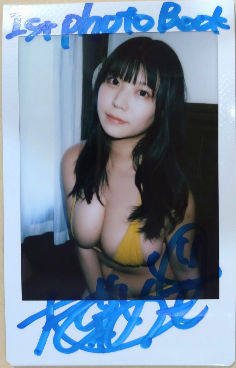 ◆大葉めも◆ 「ラストメモリー」 写真集特典 直筆サイン入り現場チェキ 6