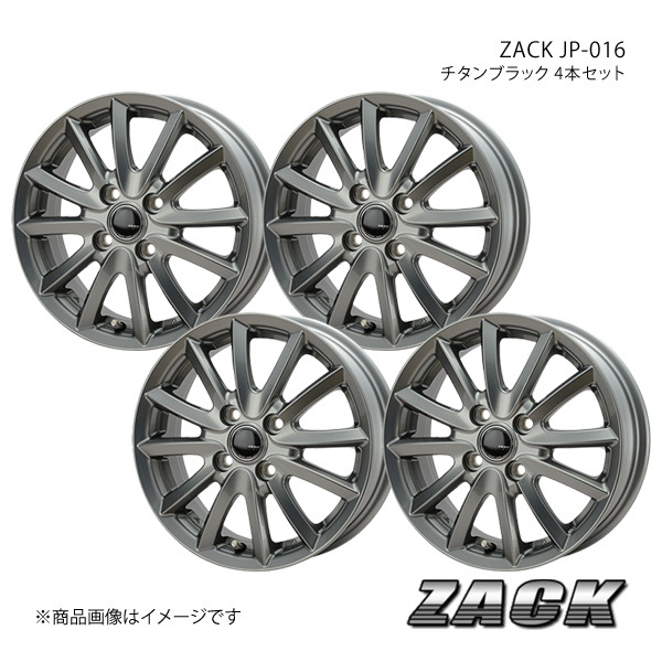ZACK JP-016 ソリオ MA34S 2004/4～ アルミホイール4本セット 【15×4.5J