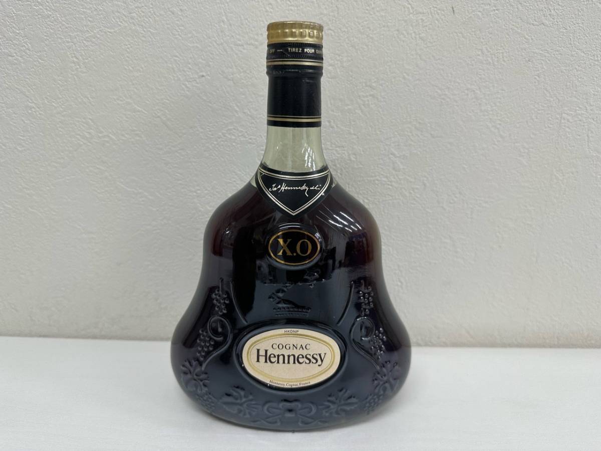 未開栓 ヘネシー XO 金キャップ グリーンボトル 700ml 40％