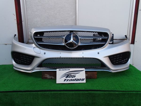 L1892vc ベンツ純正 Cクラス W205/S205 後期 AMG フロントバンパー 