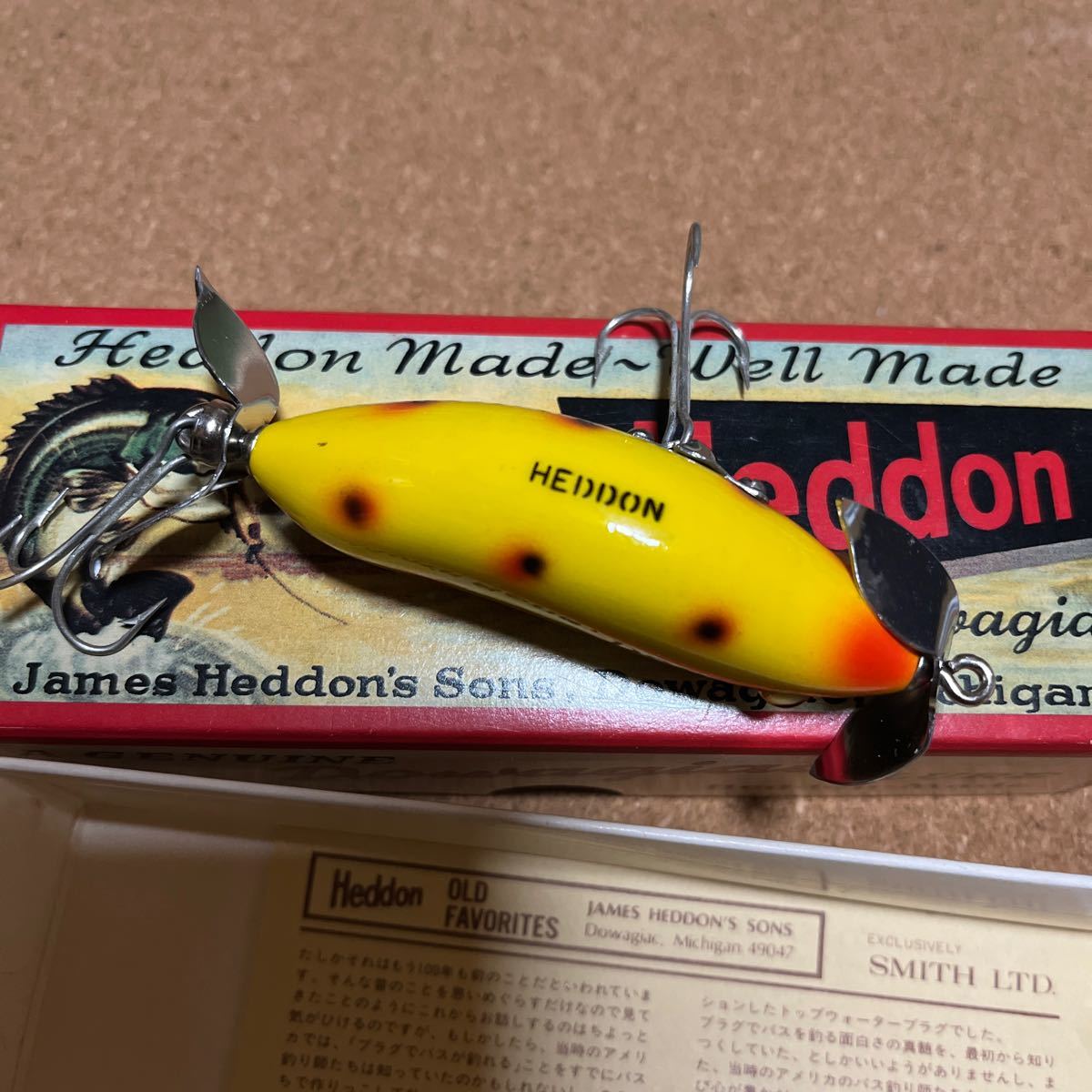 オールドヘドン ウンデッドミノー Heddon SOS 【公式通販】