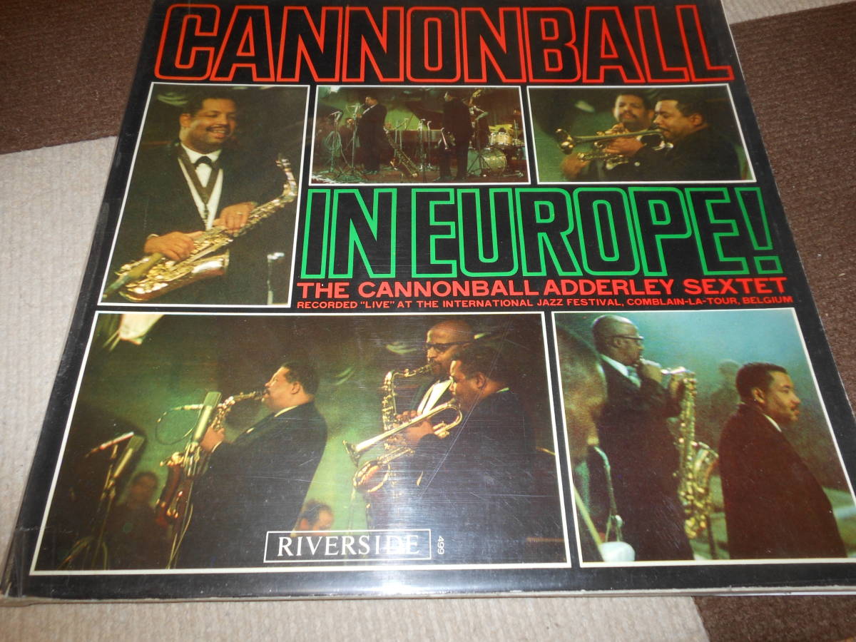 【FR. MONO orig.】CANNONBALL IN EUROPE FR.RIVERSIDE RM 499 COAT INTERDISC S.A. 見開きジャケ 激レア