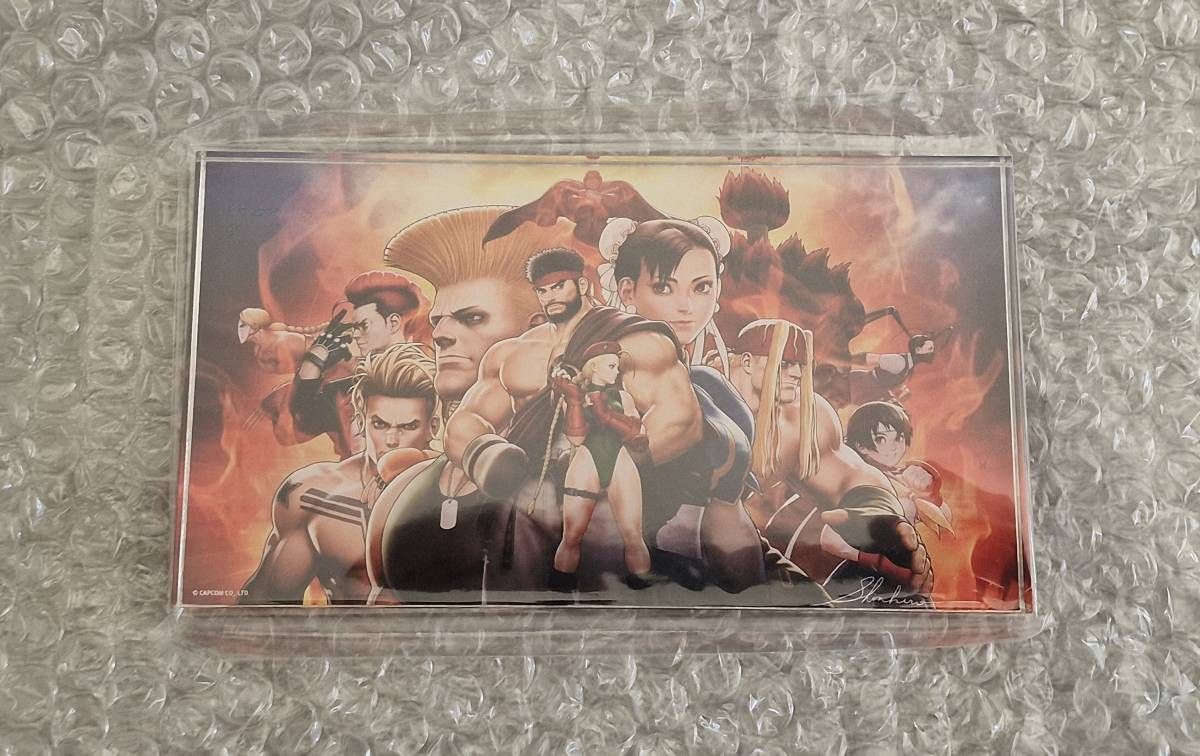 ストリートファイター 35thアクリルブロック 森気楼ver 35thアクリル