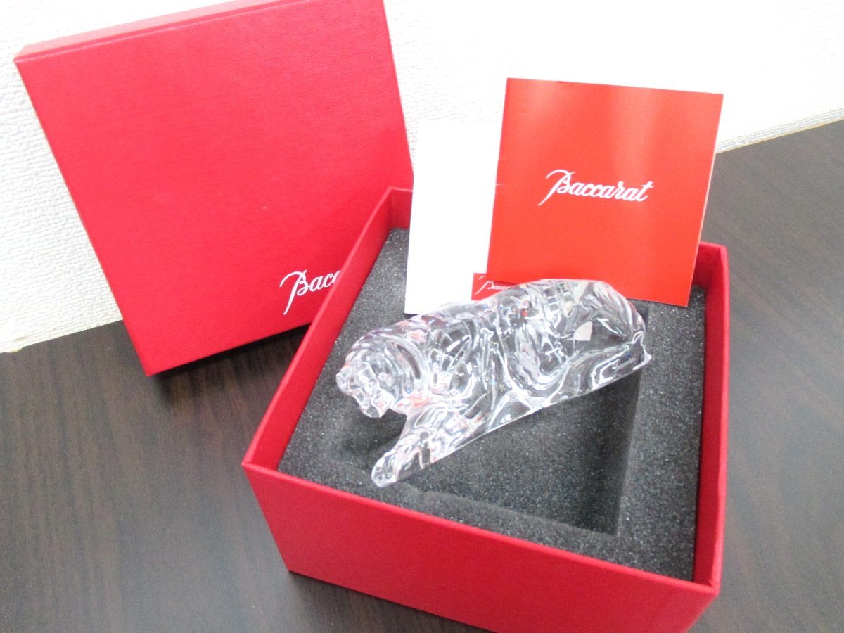バカラ クリスタル 干支 寅 トラ 虎 Baccarat 置物 フィギュリン