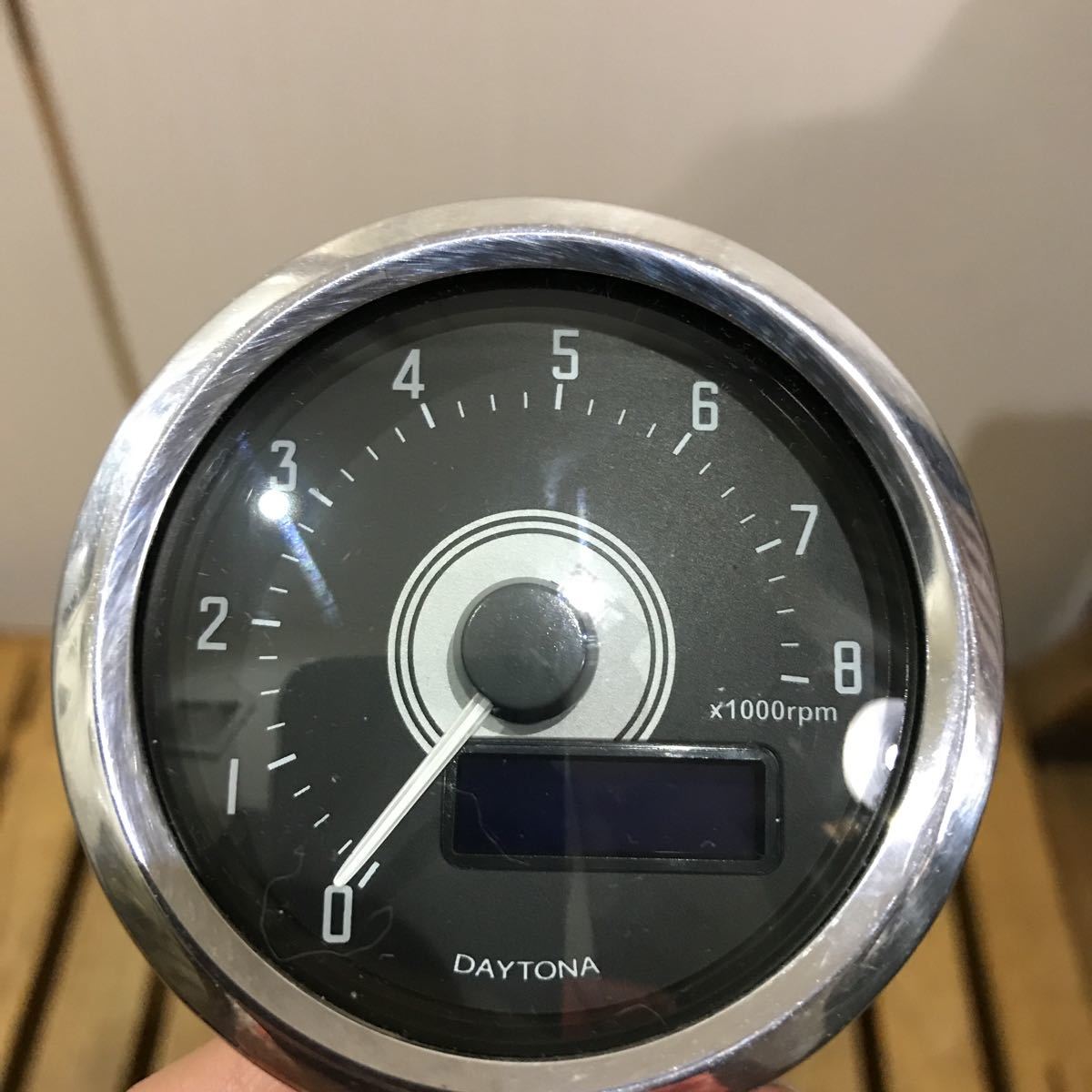 DAYTONA デイトナ タコメーター 新品 未使用 DAYTONA デイトナ 15631 機械式タコメーター φ60 ホワイトLED照明