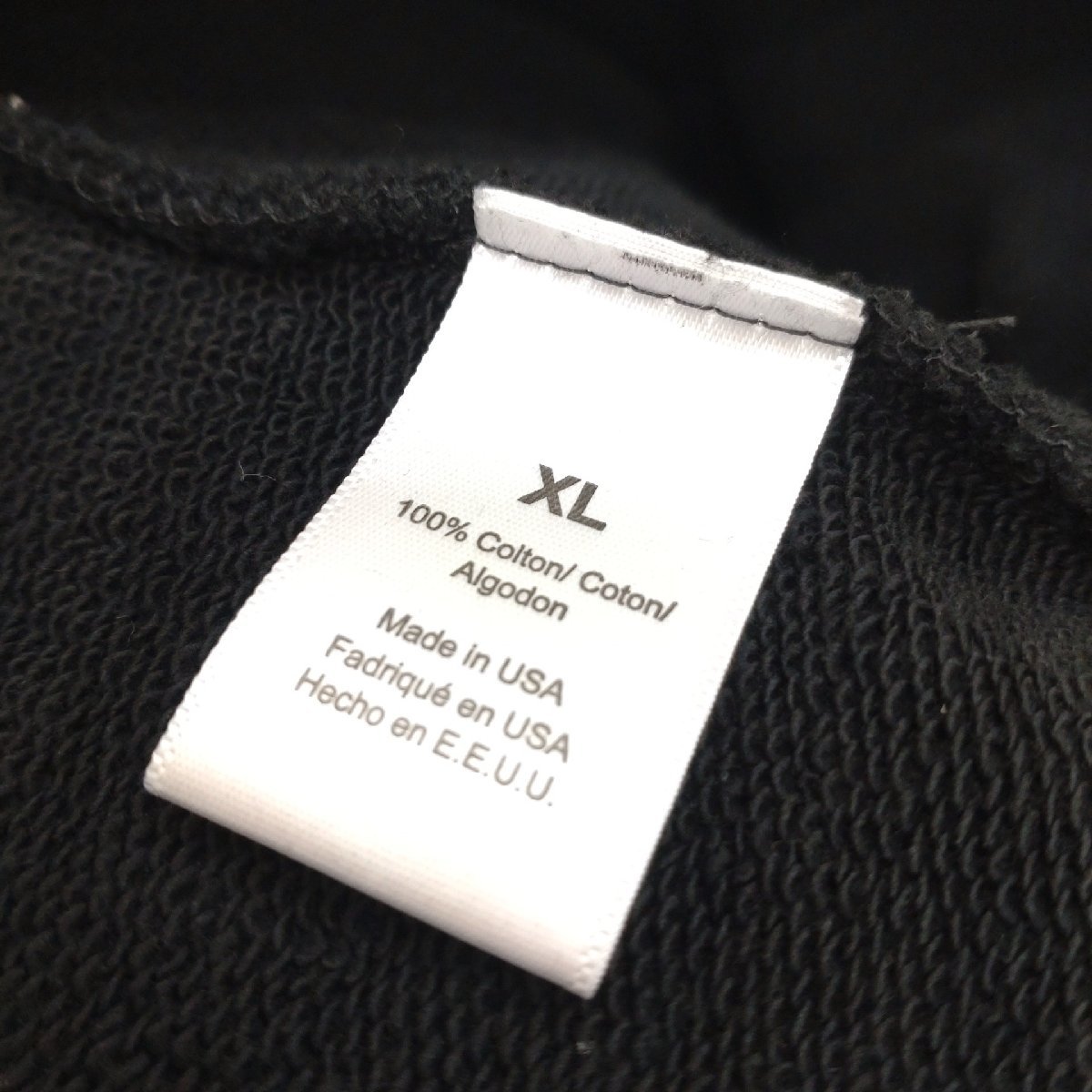 TM/KK COMPLEXCON パーカー サイズXL ブラック ラインストーン 花